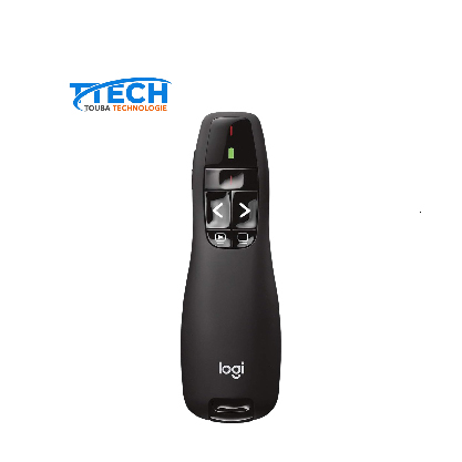présentateur sans fil avec pointeur laser (Wireless Presenter Laser Pointer).  Technologie de connectivité : 2,4 GHz