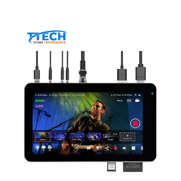 YoloLiv YoloBox Mini Encodeur et Moniteur de Diffusion en Direct Intelligent Tout-en-Un Ultra-Portable (EM Version)