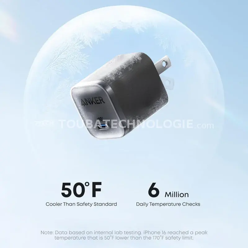 Anker Nano 45W 1C Sans écran