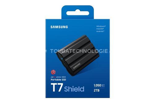 DISQUE DUR EXTERNE SAMSUNG T7 SHIELD 2TO