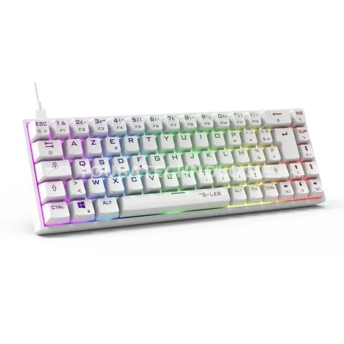 Clavier retroeclaire RGB gamer
